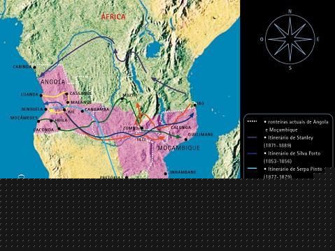 mapa cor de rosa